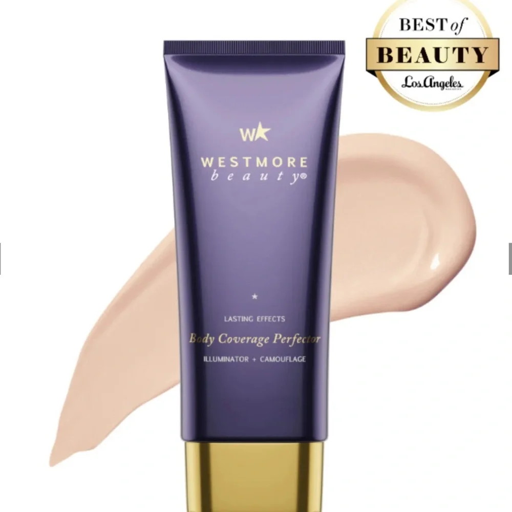 New LARGE 7 OZ WESTMORE Beauty Body Coverage Perfector Fair Body Makeup - Picture 2 of 11
